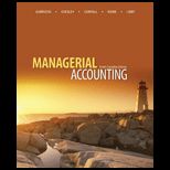 Managerial Accounting With Istudy Acc (Canadian)