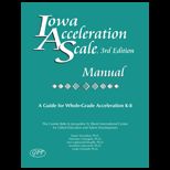 Iowa Acceleration Scale Manual