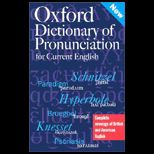 Oxford Dictionary of Pronunciation for Current