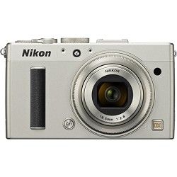 Nikon COOLPIX A 16.2MP 3.0 LCD Silver Digital Camera with 1080p HD Video