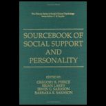 Sourcebk. of Social Support and Personality