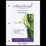 Introductory Algebra through Applications   Workbook