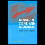 Messages and Meanings An Introduction to Semiotics