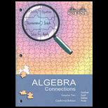 Algebra Connections Volume 2   California Edition