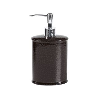 Creative Bath Products Crackle Soap Dispenser, Chocolate (Brown)