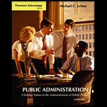 Public Adminstration  Clashing Values in the Administration of Public Policy