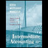 Intermediate Accounting Study Guide, Volume I