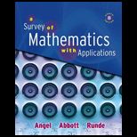 Survey of Mathematics   With Application   Package
