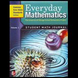 Everyday Mathematics, Volume 1 and Volume 2 Journal (Grade 5)