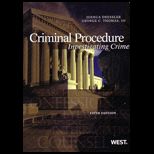 Criminal Procedure Investigating Crime