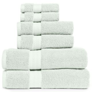 ROYAL VELVET Egyptian Cotton Solid 6 pc. Bath Towel Set, Green