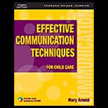 Effective Communication Techniques for Child Care   With CD
