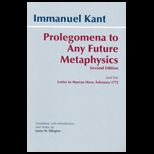 Prolegomena to Any Future Metaphysics