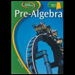 Glencoe Pre Algebra (Alabama Edition)