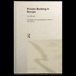 Private Banking in Europe