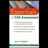 Essentials of CAS Assessment