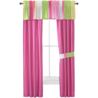 Nara Curtain Panels, Pink, Girls