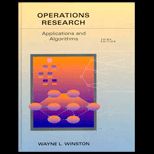 Operations Research  Applications and Algorithms / With Users Guide and Three 3.5 Disks