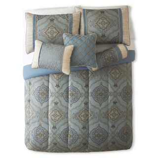 Victoria Falls 7 pc. Jacquard Comforter Set