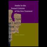 Studies in Textual Criticism of New