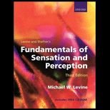 Fundamentals of Sensation and Perception   With CD (Paper)