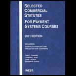 Selected Commercial Statutes Payment System