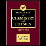 Crc Handbook of Chem. and Physics Student Edition