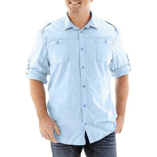 I Jeans By Buffalo Woven Shirt Big and Tall, Starburst, Mens