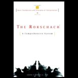 Rorschach, Volume 1, Basic Foundations  Principles of Interpretation