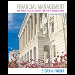 Financial Management for Public, Health, and Not for Profit