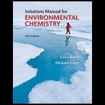 Environmental Chemistry   Solution Manual