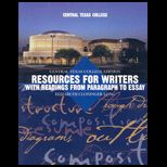 Resources for Writers With Readings (Custom Package)