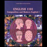 English 1101  Composition and Modern English (Custom)