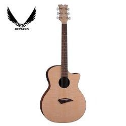 Dean AXS FLAME Acoustic Electric Guitar Gloss Natural Finish with Flame Maple Gr