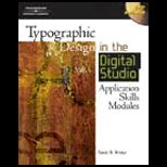 Typographic Design In The Digital Studio  Application Skills Modules  With DVD