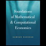 Foundations of Mathematics and Compuation Economics