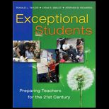 Exceptional Students  Preparing Teachers for the 21st Century