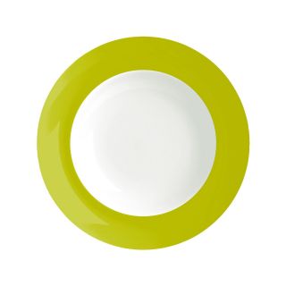 Waechtersbach Uno Set of 4 Soup Plates, Mint (Green)