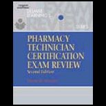 Delmars Pharmacy Technician Certification Exam Review