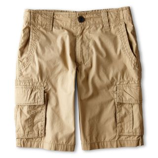 ARIZONA Poplin Cargo Shorts   Boys 6 18, Safari Khaki, Boys