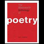 Wadsworth Anthology of Poetry   Text Only