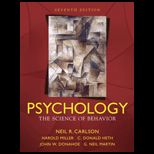 Psychology  Science of Behavior (CL)   With Access