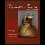Personality Theories  Critical Perspectives