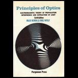 Principles of Optics  Electromagnetic Theory of Propagation, Interference and Diffraction of Light