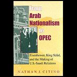 From Arab Nationalism to Opecs