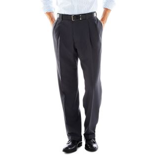 Haggar Eclo Smart Fiber Pleated Dress Pants, Grey, Mens