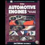 Automotive Engines  Theory and Servicing   With Wktxt. and CD