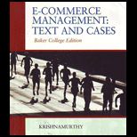 E Commerce Management Text and Cases