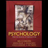 Psychology  Science of Behavior (Cloth)