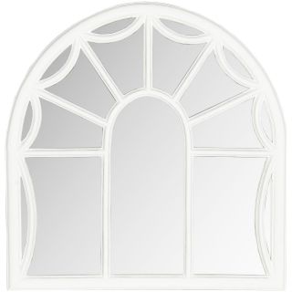 Palladian Mirror, White